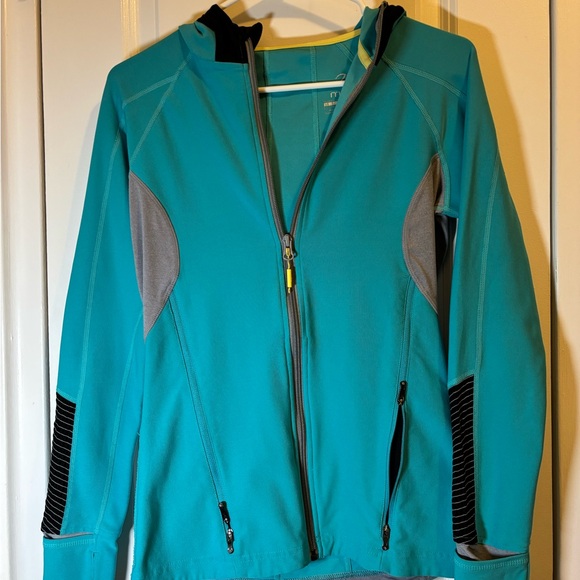 MPG Turquoise and Gray Ski Jacket Size S/M - Picture 1 of 10